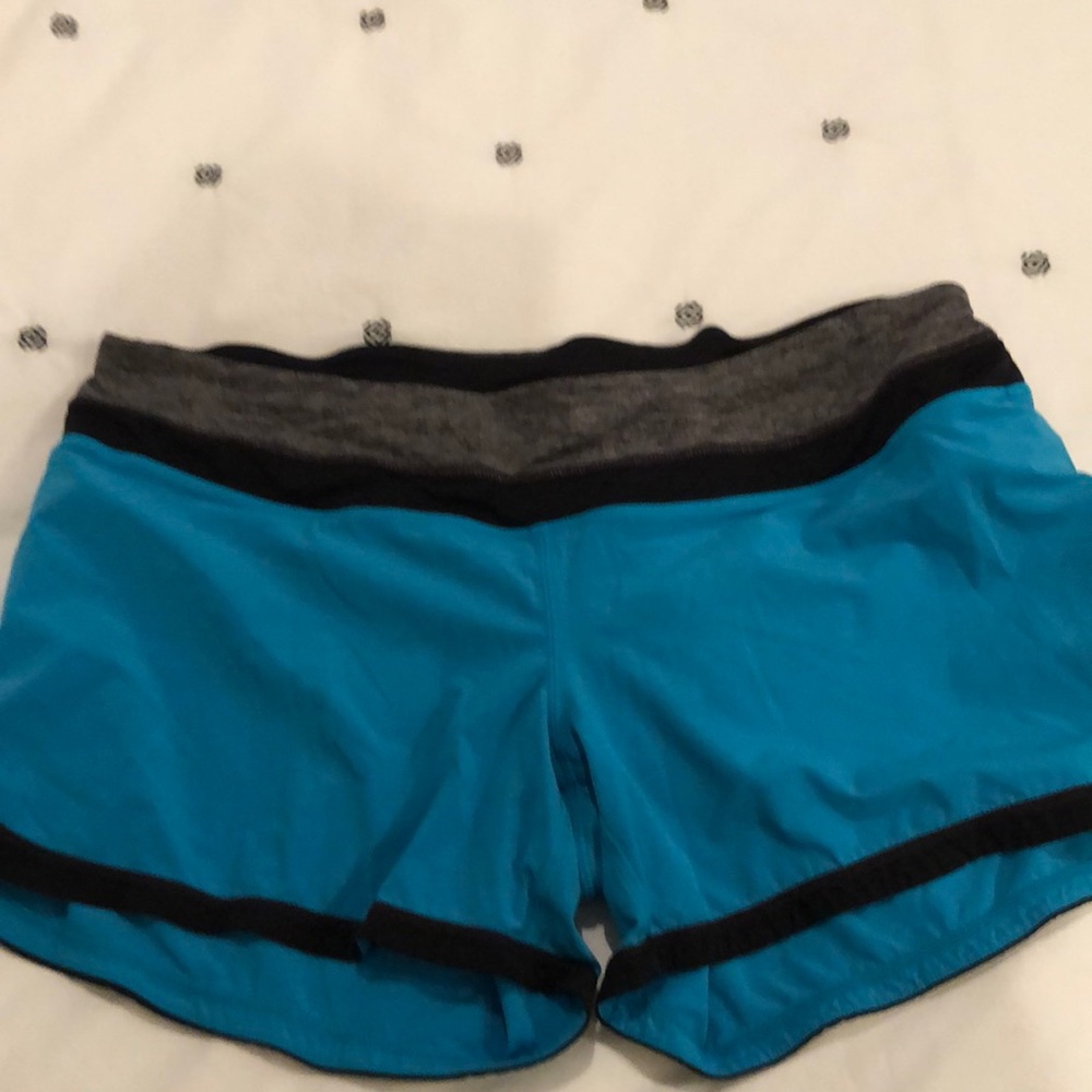 Turquoise blue Lulu shorts